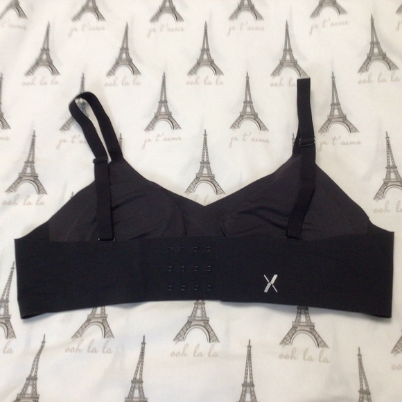 Knix V-neck Evolution Padded Bra Size 2 Black - Picture 4 of 7